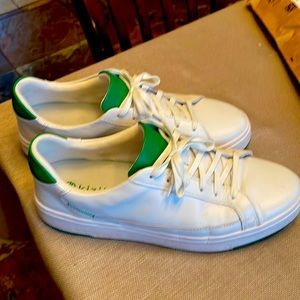 KIZIK - size 12 white green / Stan Smith style